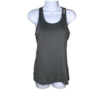 REEBOK Racerback Tank Top | Gray | Small